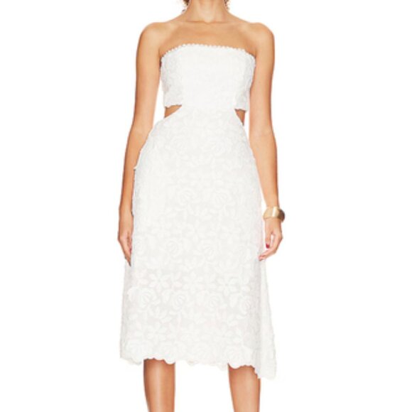 Amor Meu Dress in White - Waimari - Picture 1 of 5